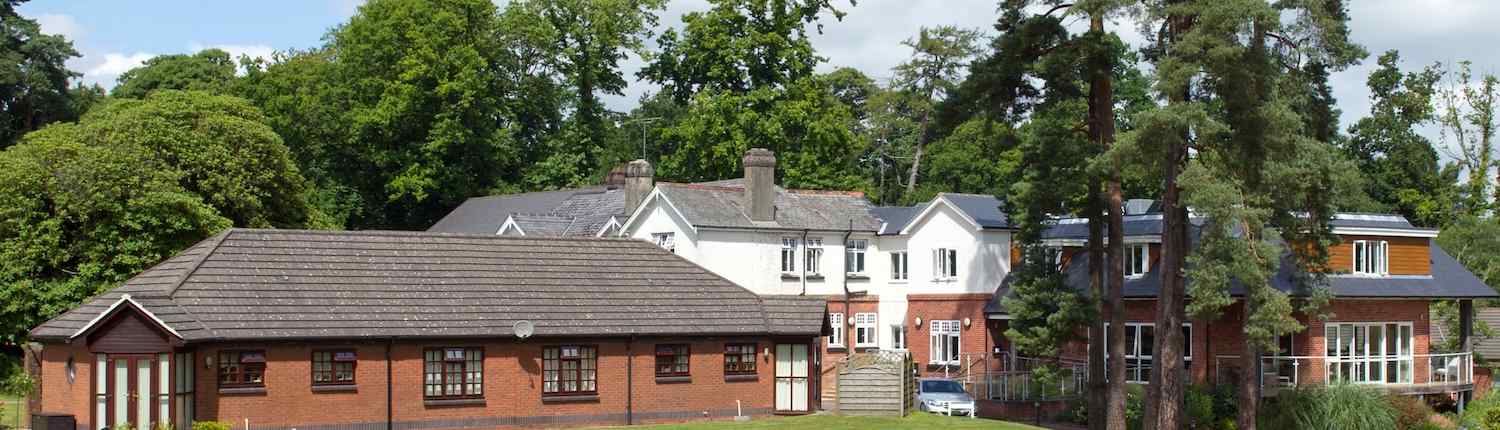 Exterior of Gittisham Hill House care home